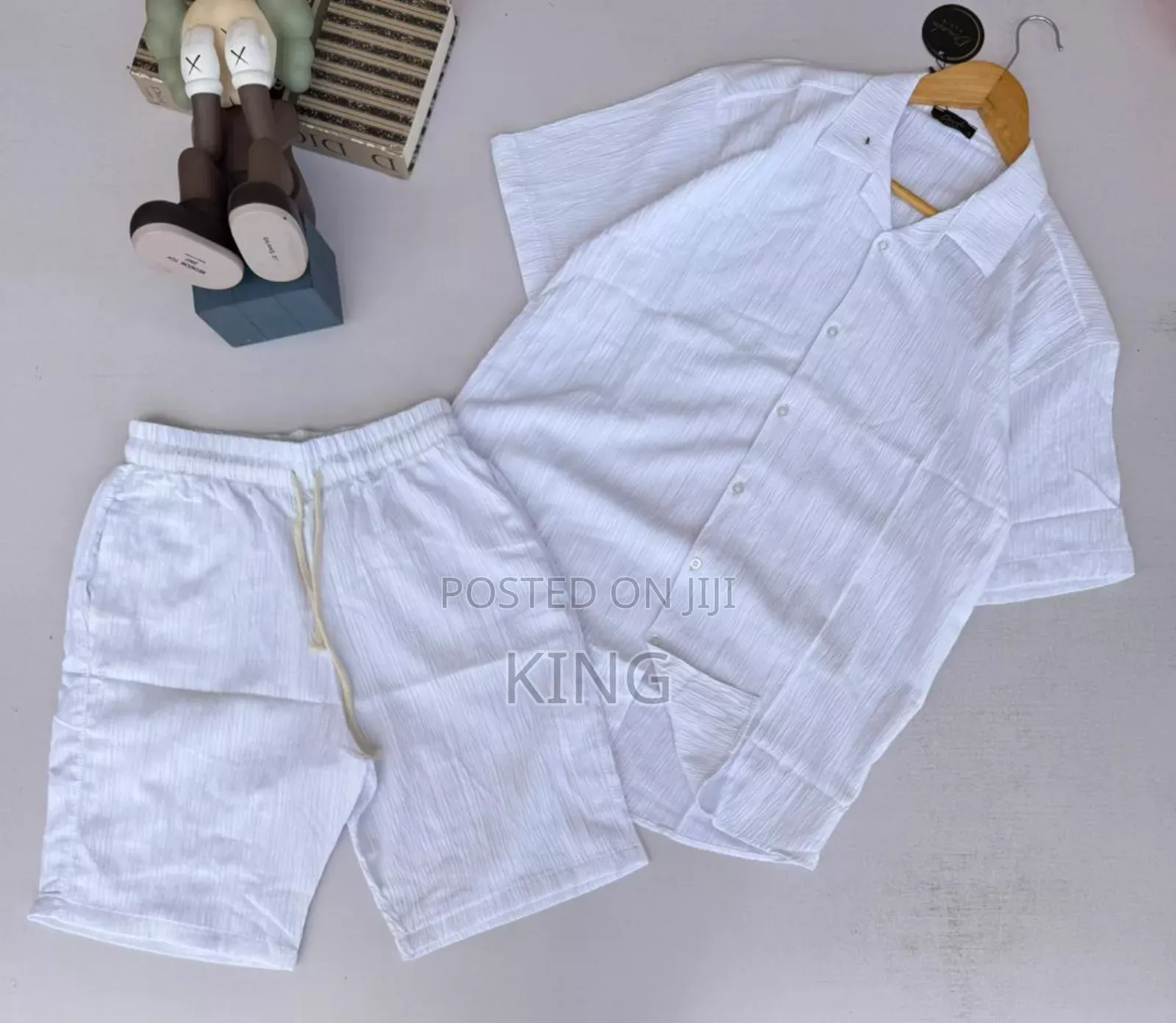 Linen White Suit