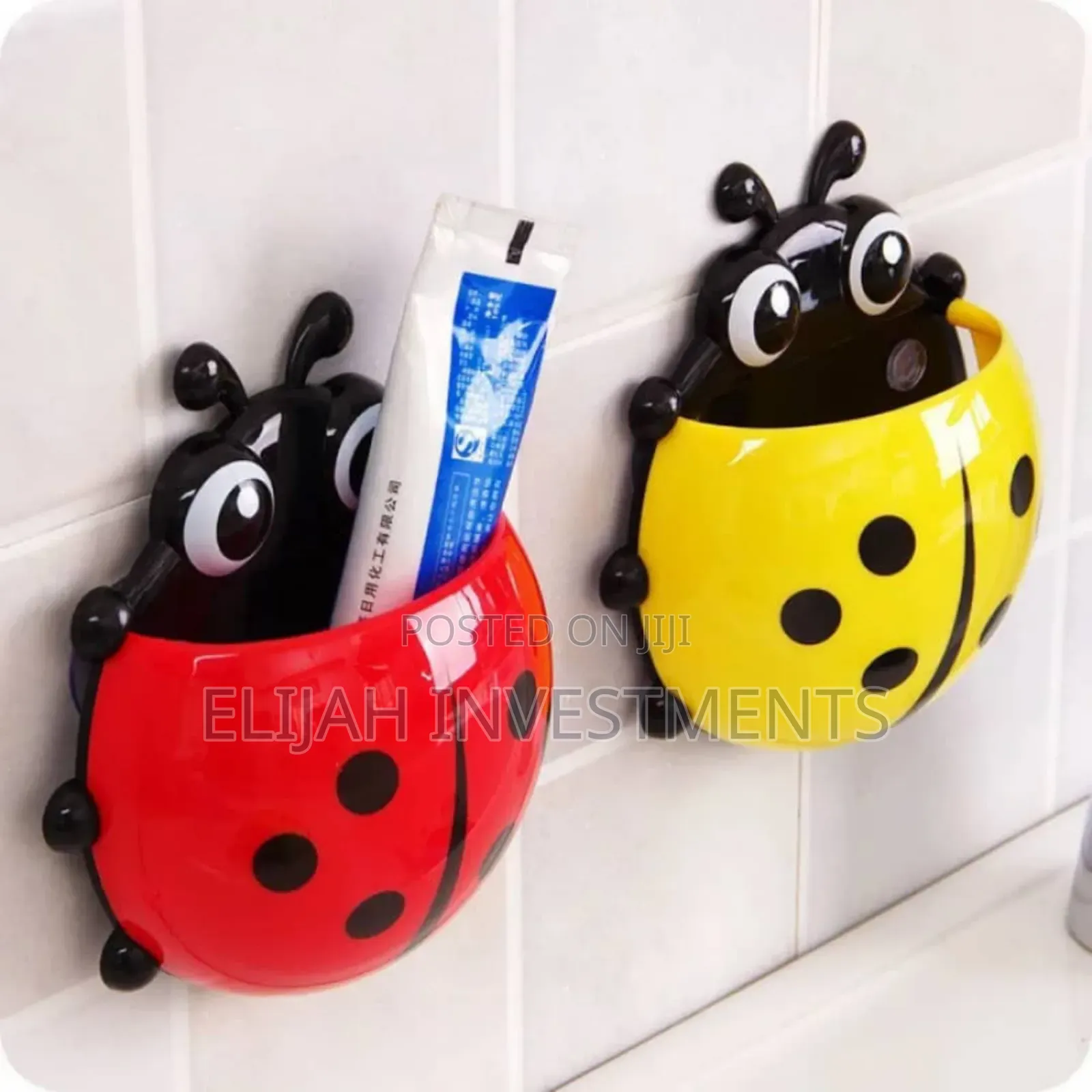 Ladybird Beetle Toothbrush Holder