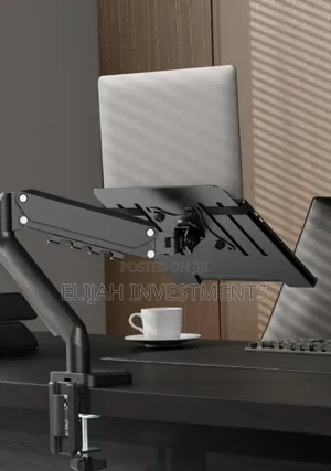 2in1 Adjustable Clippable Laptop Holder