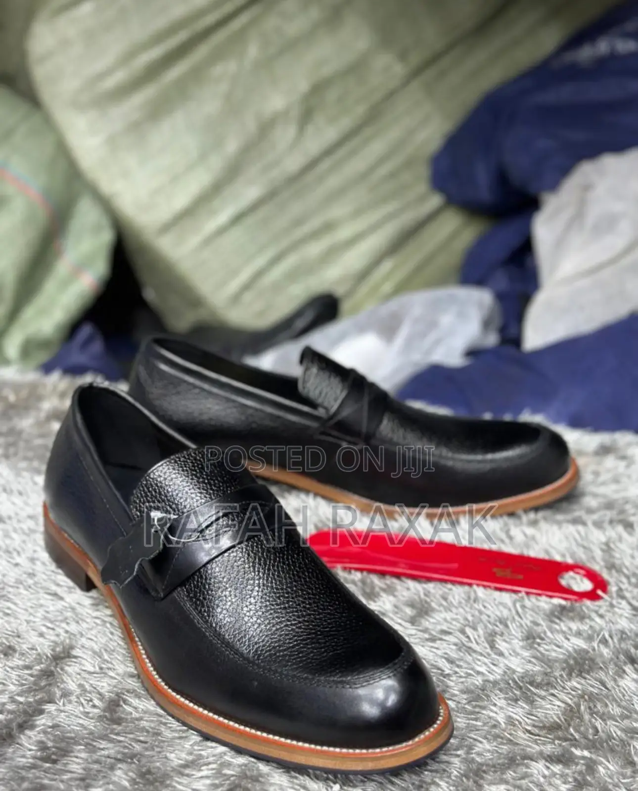 Original Men’S Black Stefano Borella Low Formal/ Gentle Shoe