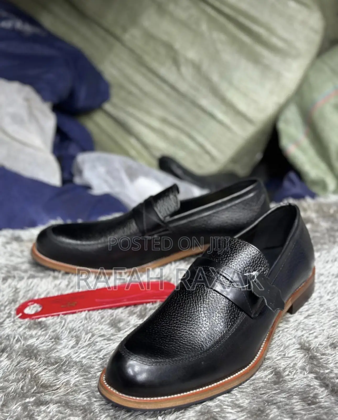 Original Men’S Black Stefano Borella Low Formal/ Gentle Shoe