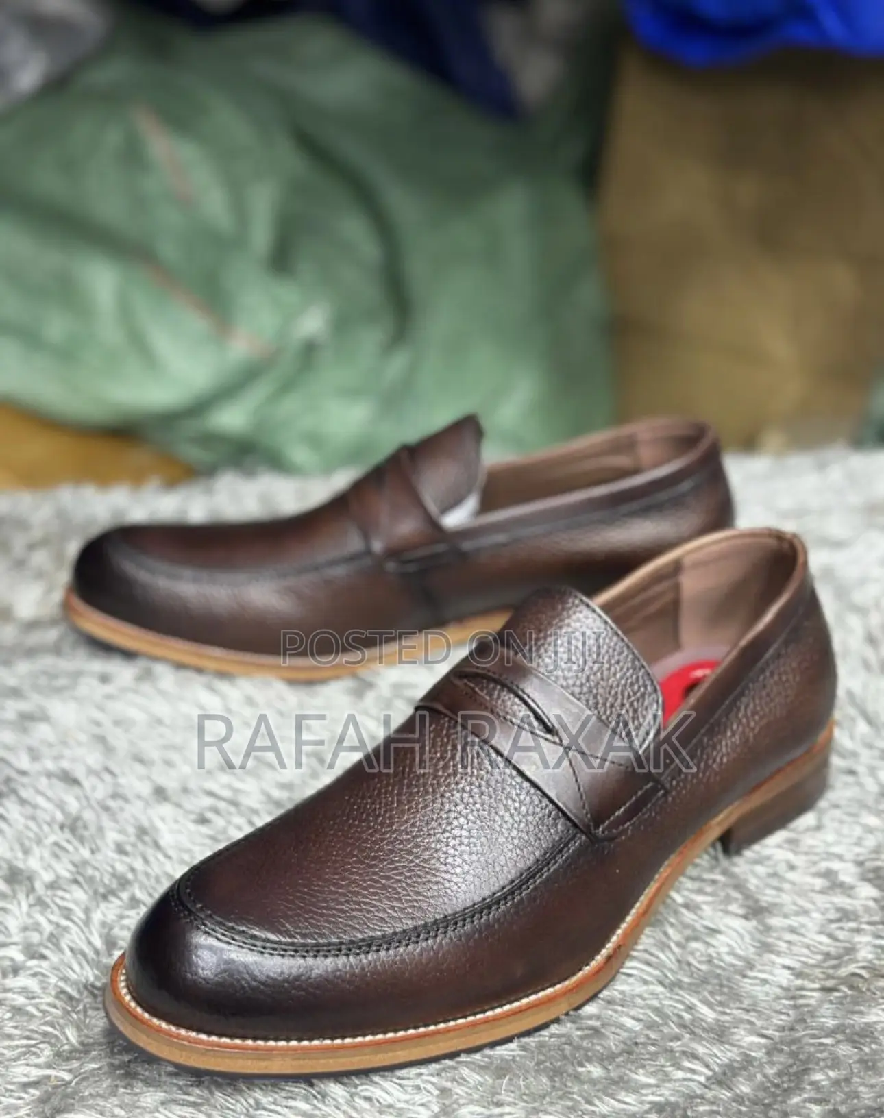 Original Dark Tan Stefano Borella Formal/Gentle Leather Shoe