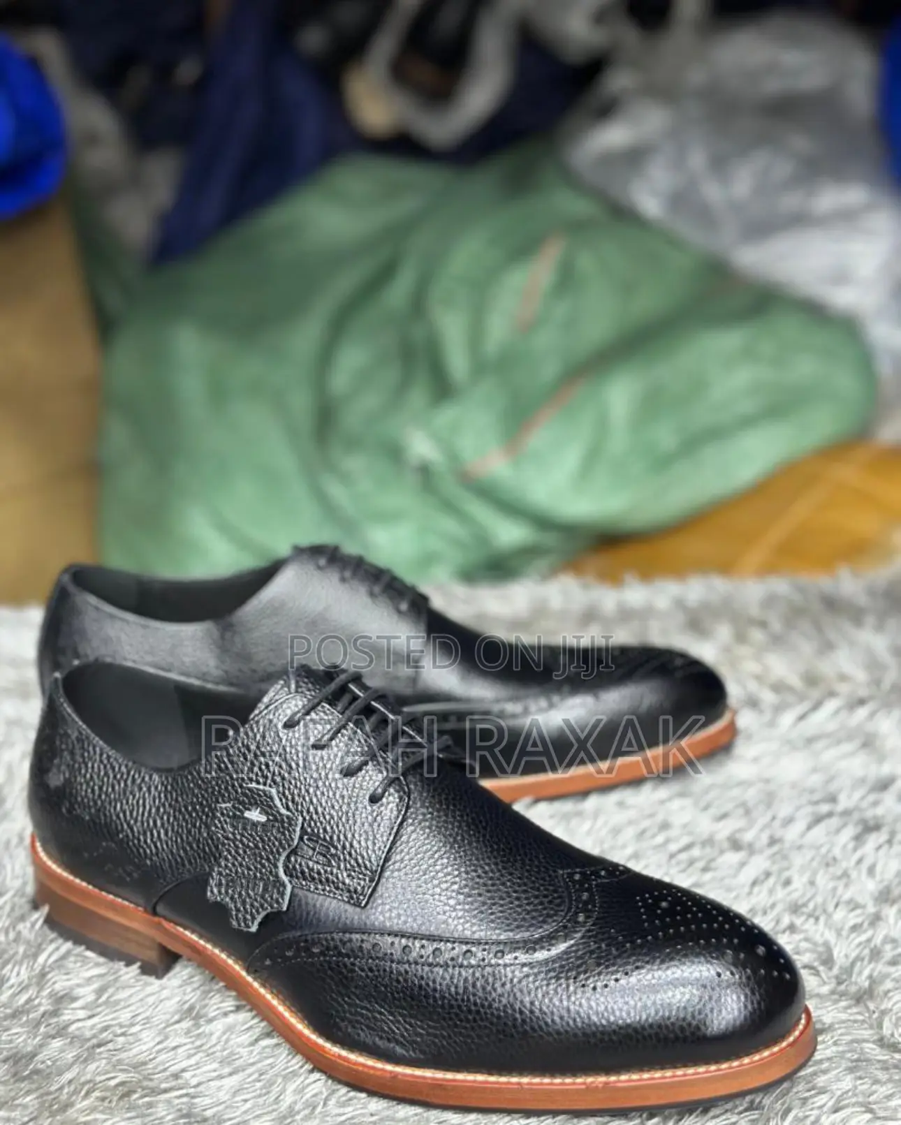 Original Men’S Stefano Borella Leather Oxford Shoes
