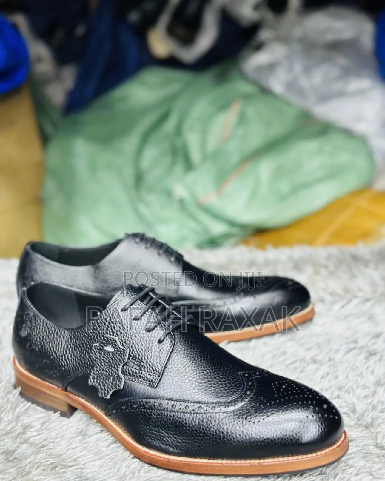 Original Men’S Stefano Borella Leather Oxford Shoes