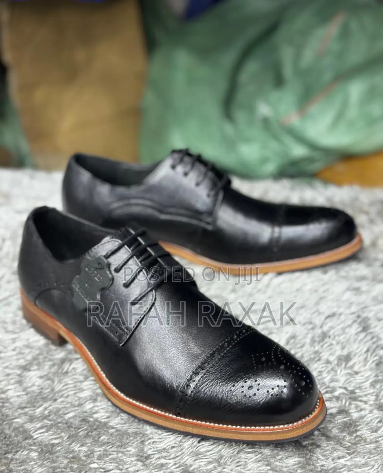 Men’S Stefano Borella Lace Up Oxford Gentle Leather Shoes