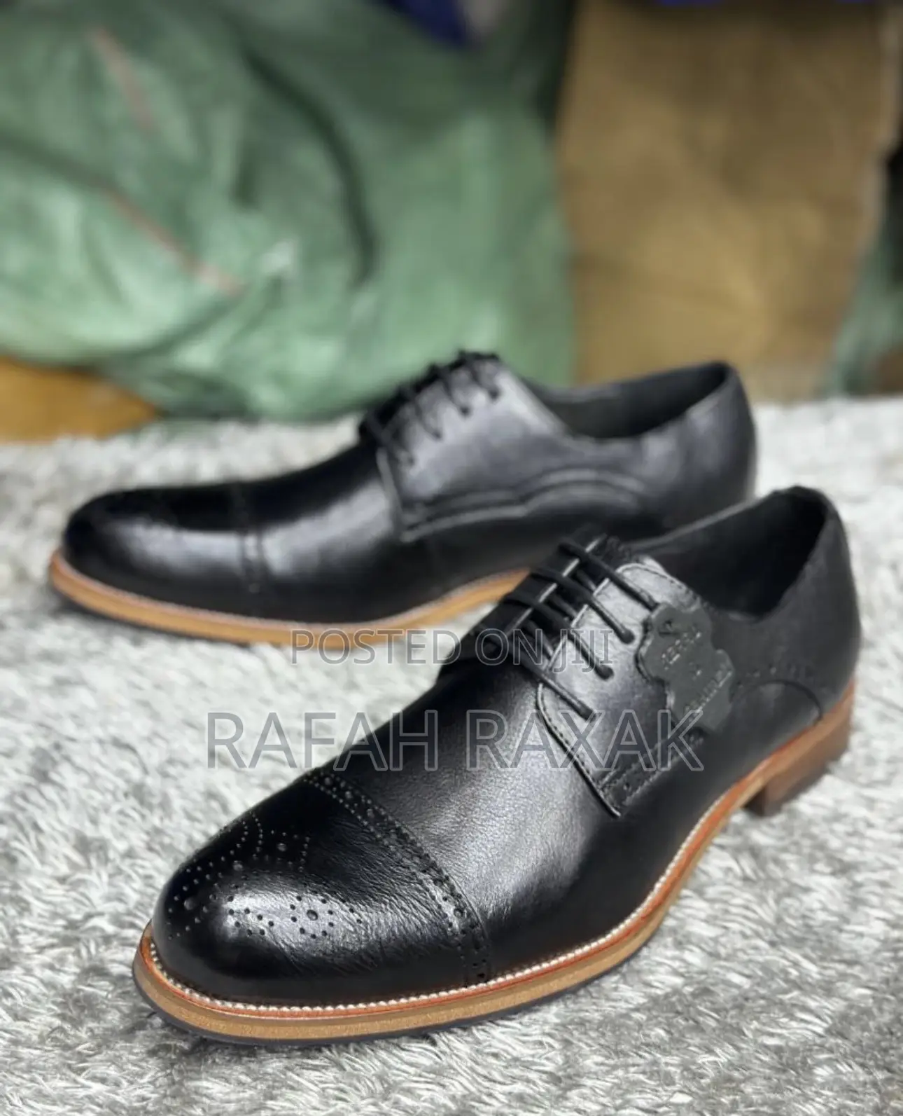 Men’S Stefano Borella Lace Up Oxford Gentle Leather Shoes