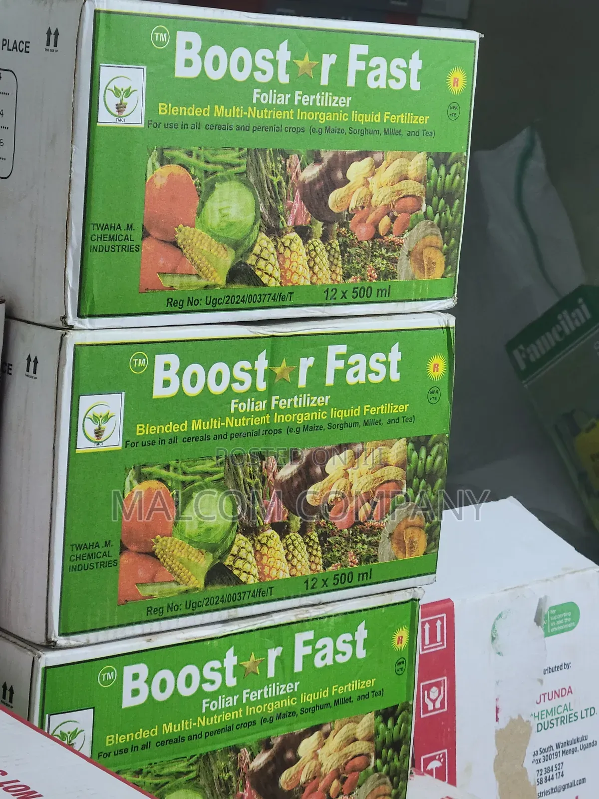 A Box of Liquid Fertilizers 10x1l