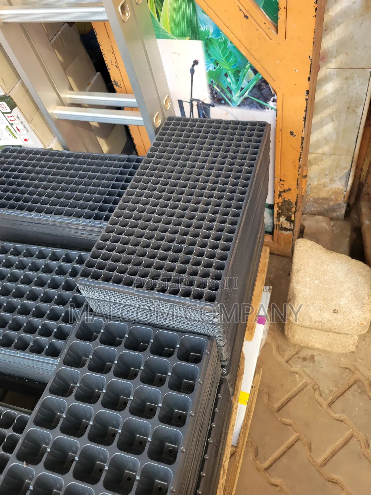 Seedlings Plastic Trays.