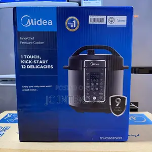 Midea 6 Litre Digital Pressure Cooker at 345,000/=