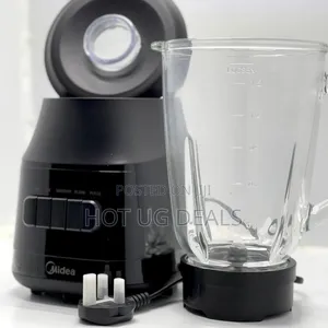 Midea 1.5l Electric Glas Jar Blender- Black