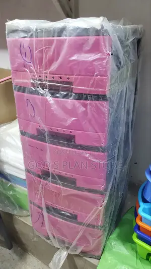 Plastic Cabinet Drawer Trolley