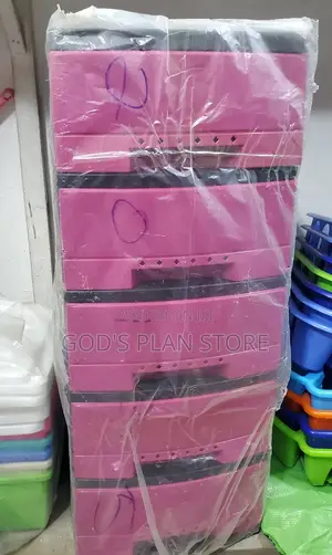 Plastic Cabinet Drawer Trolley