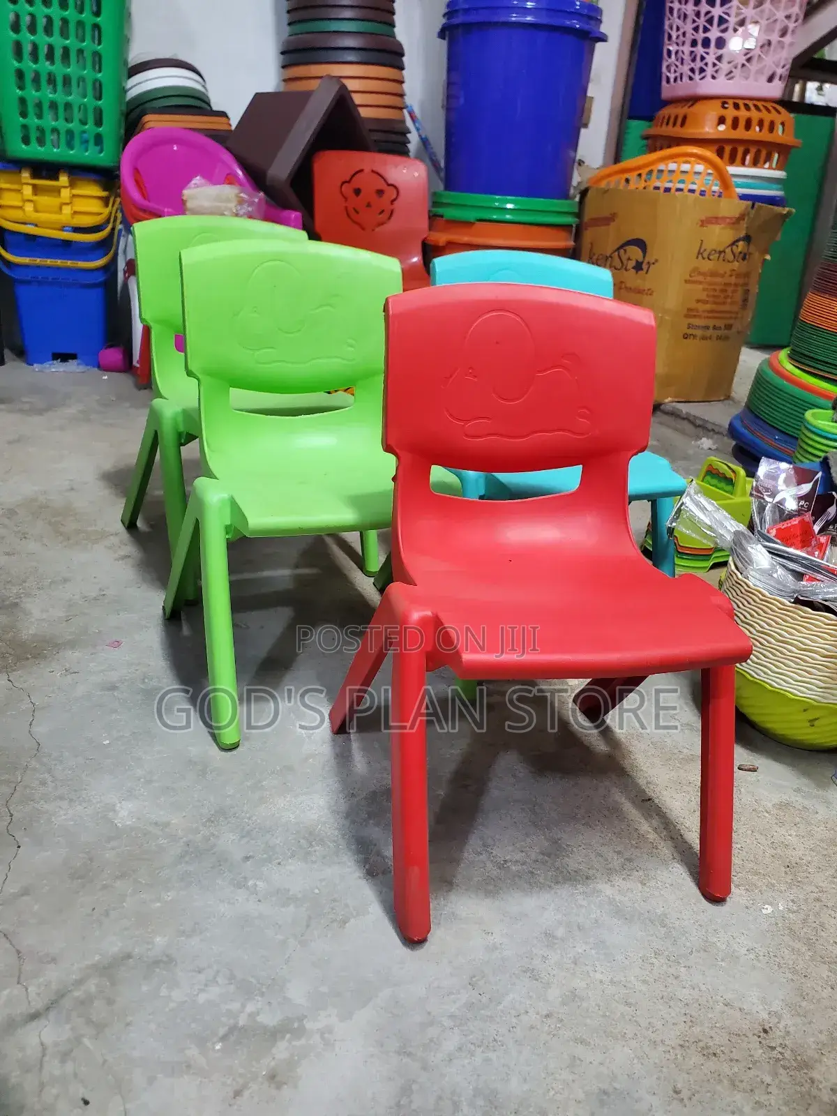 Kindergarten Plastic Kid's Chairs