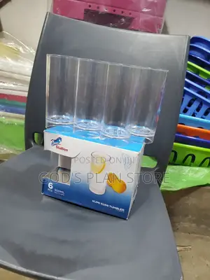 Melamine Glasses Transparent 12pcs