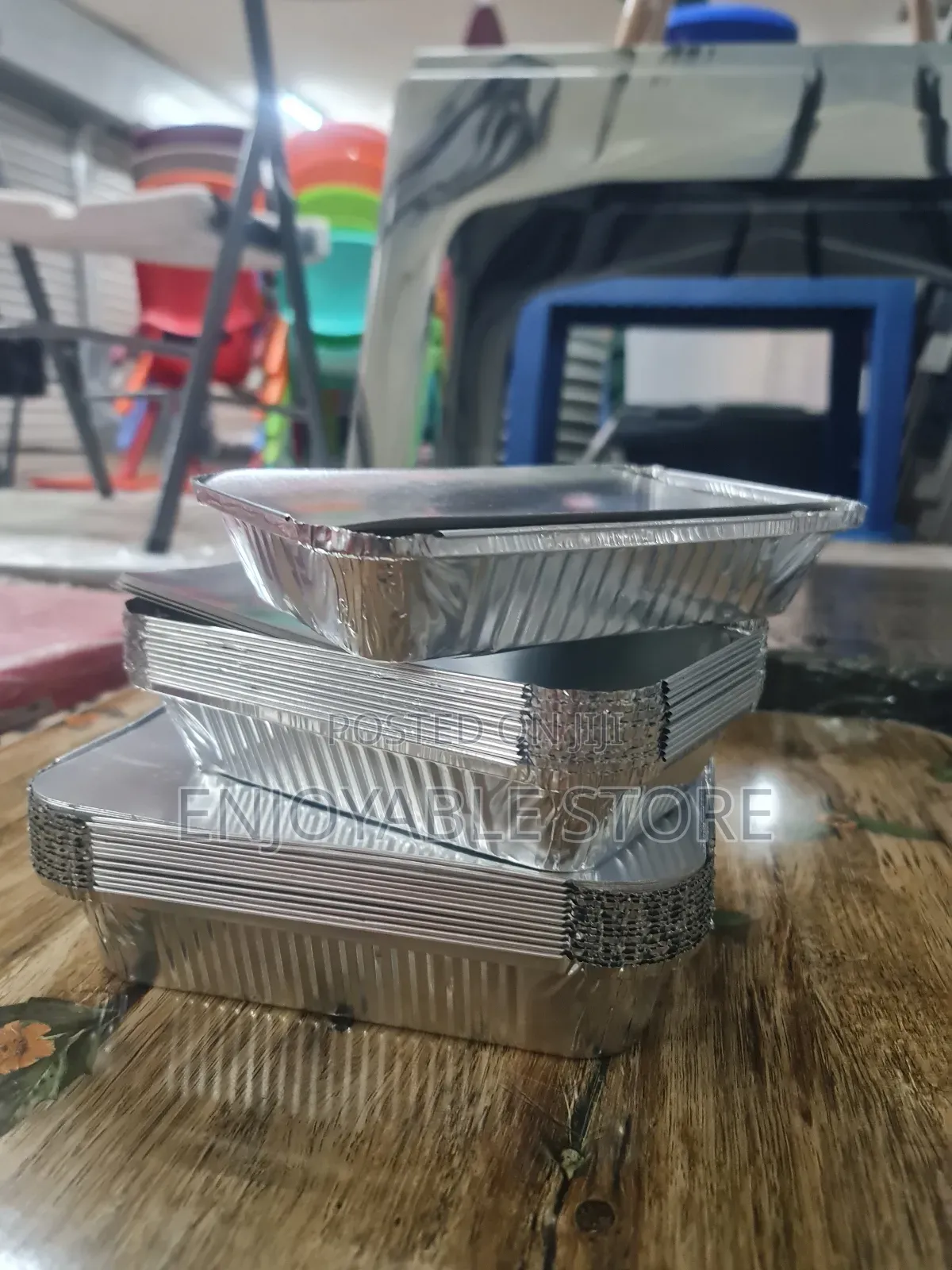 Silver Plates for Food 12pcs Medium Size