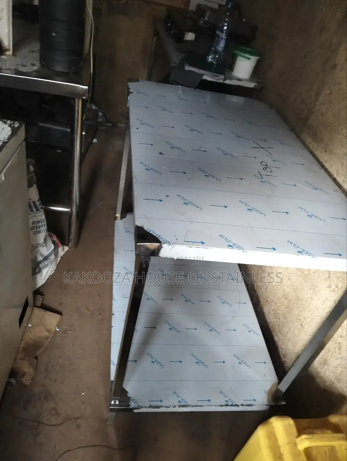 Stainless Steel Working Dabble Table