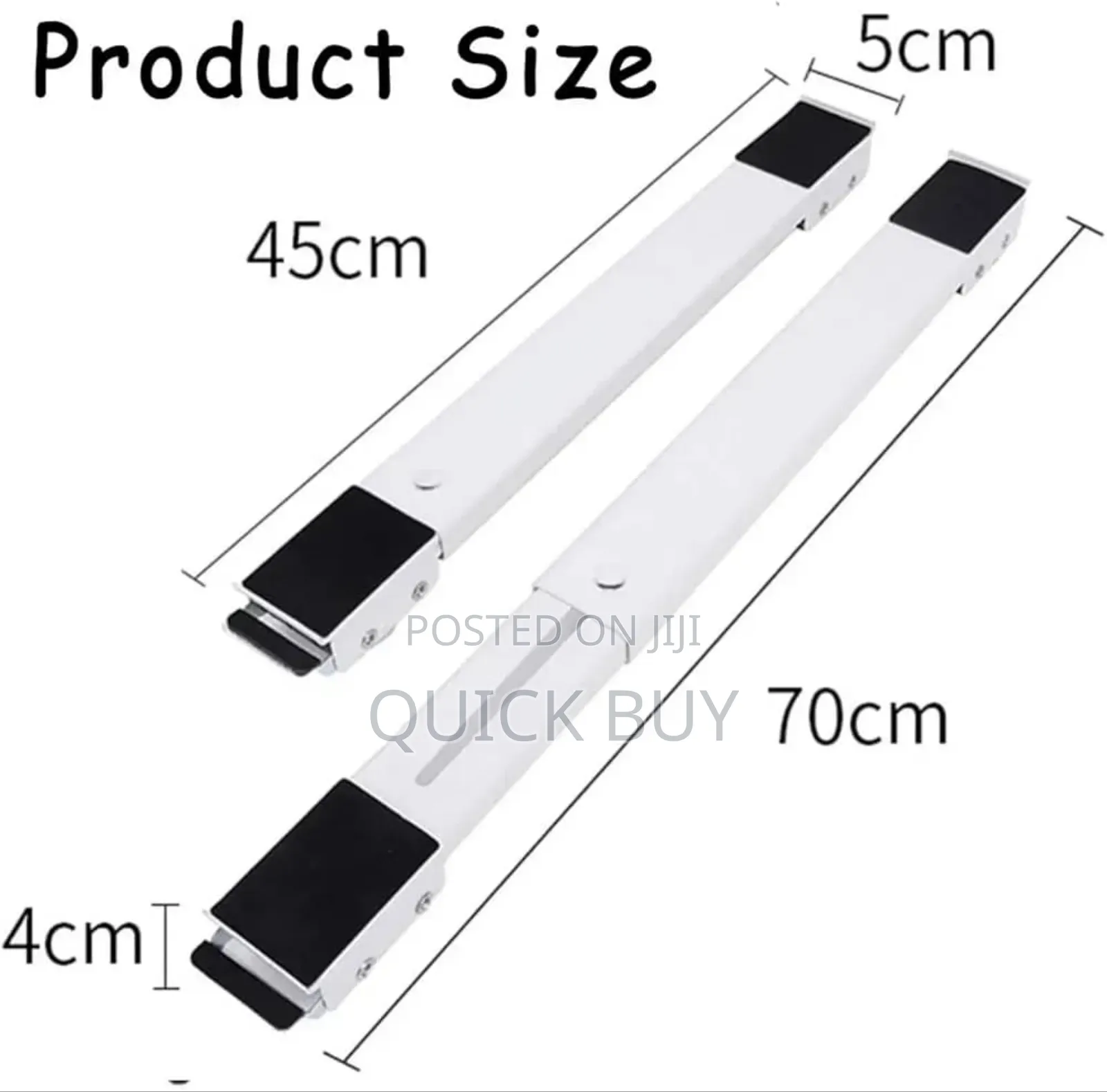 2pc Universal Fridge and Washing Machine Stands