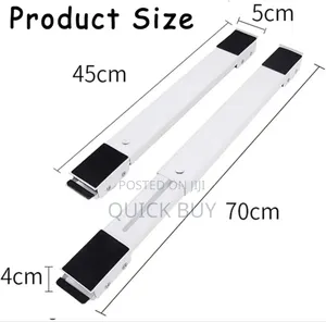 2pc Universal Fridge and Washing Machine Stands