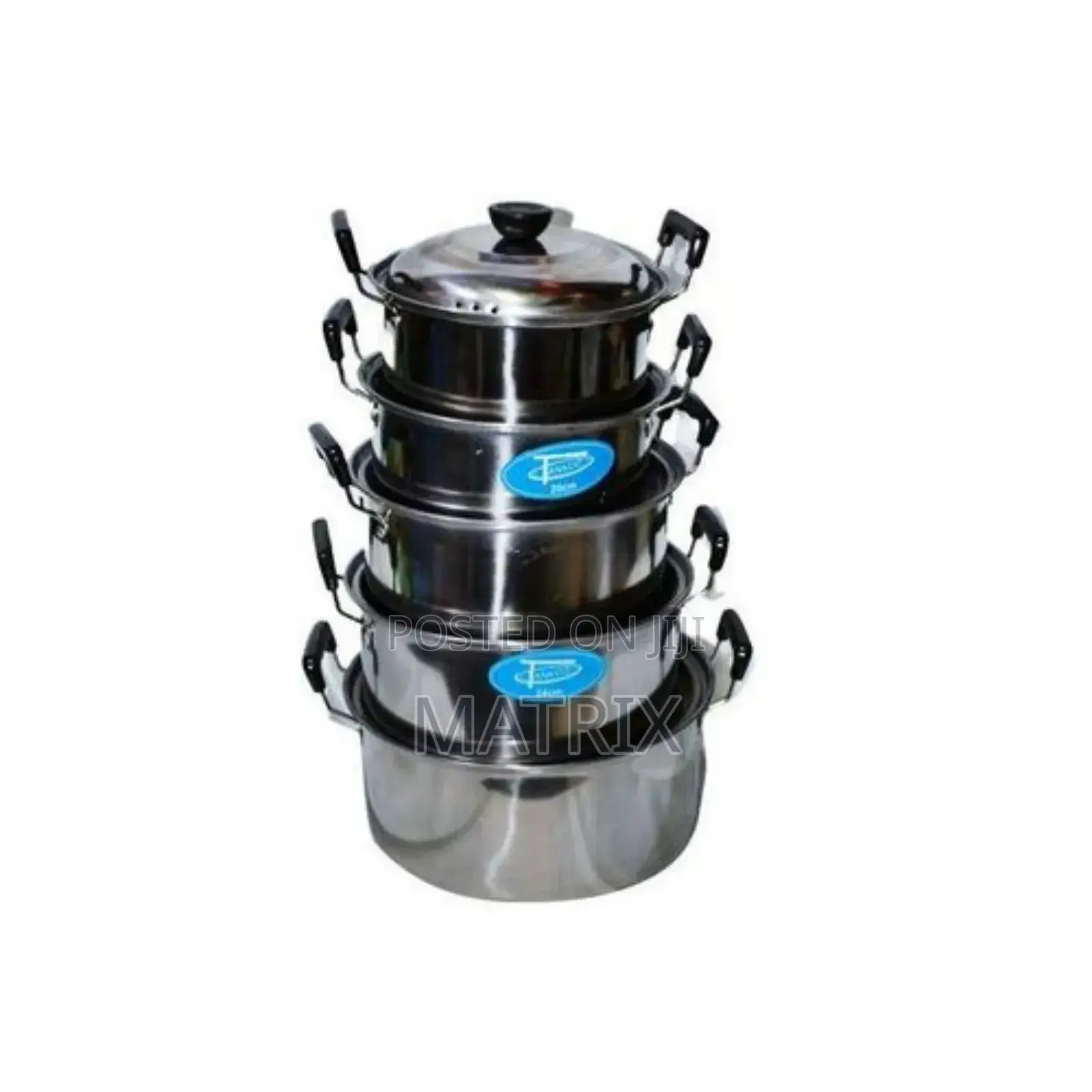 5piece High Grade Serving Dish - Silver