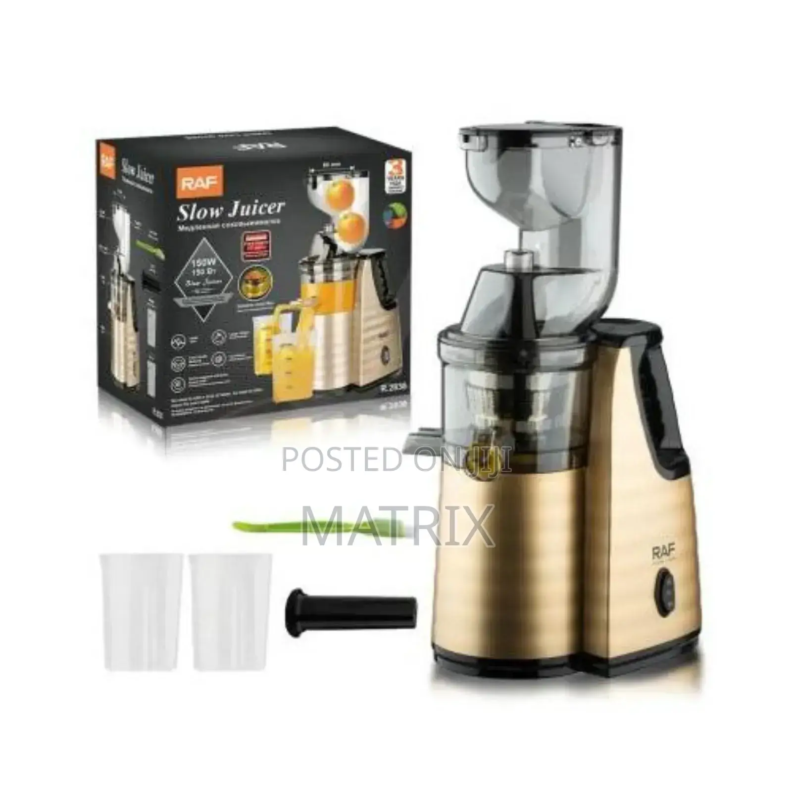 Raf Slow Juicer Juice Extractor