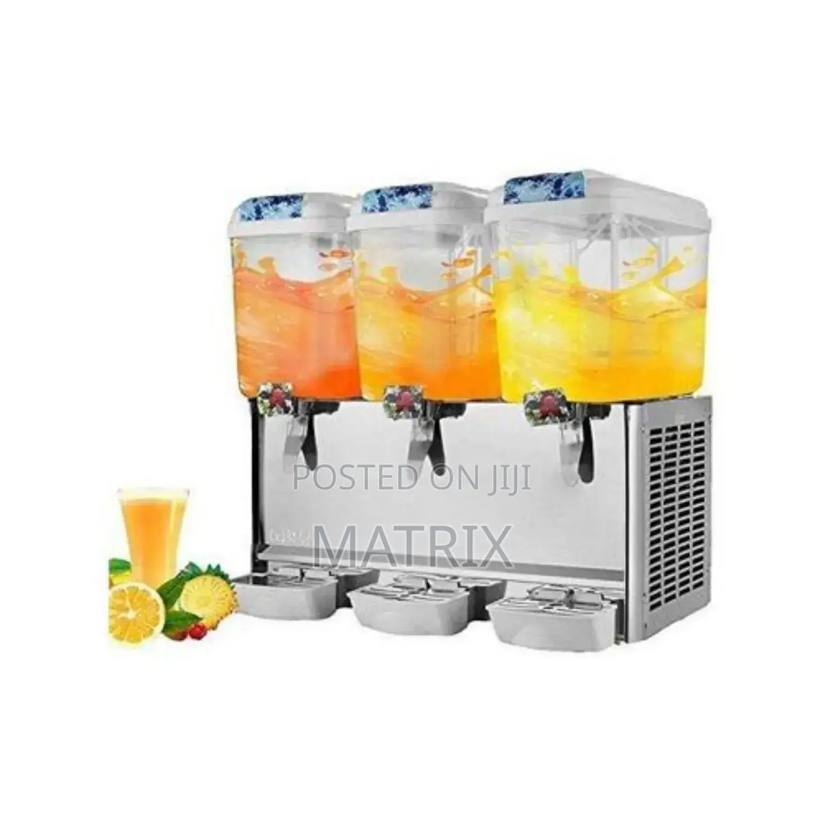 Triple Juice Dispenser, 18litres - White
