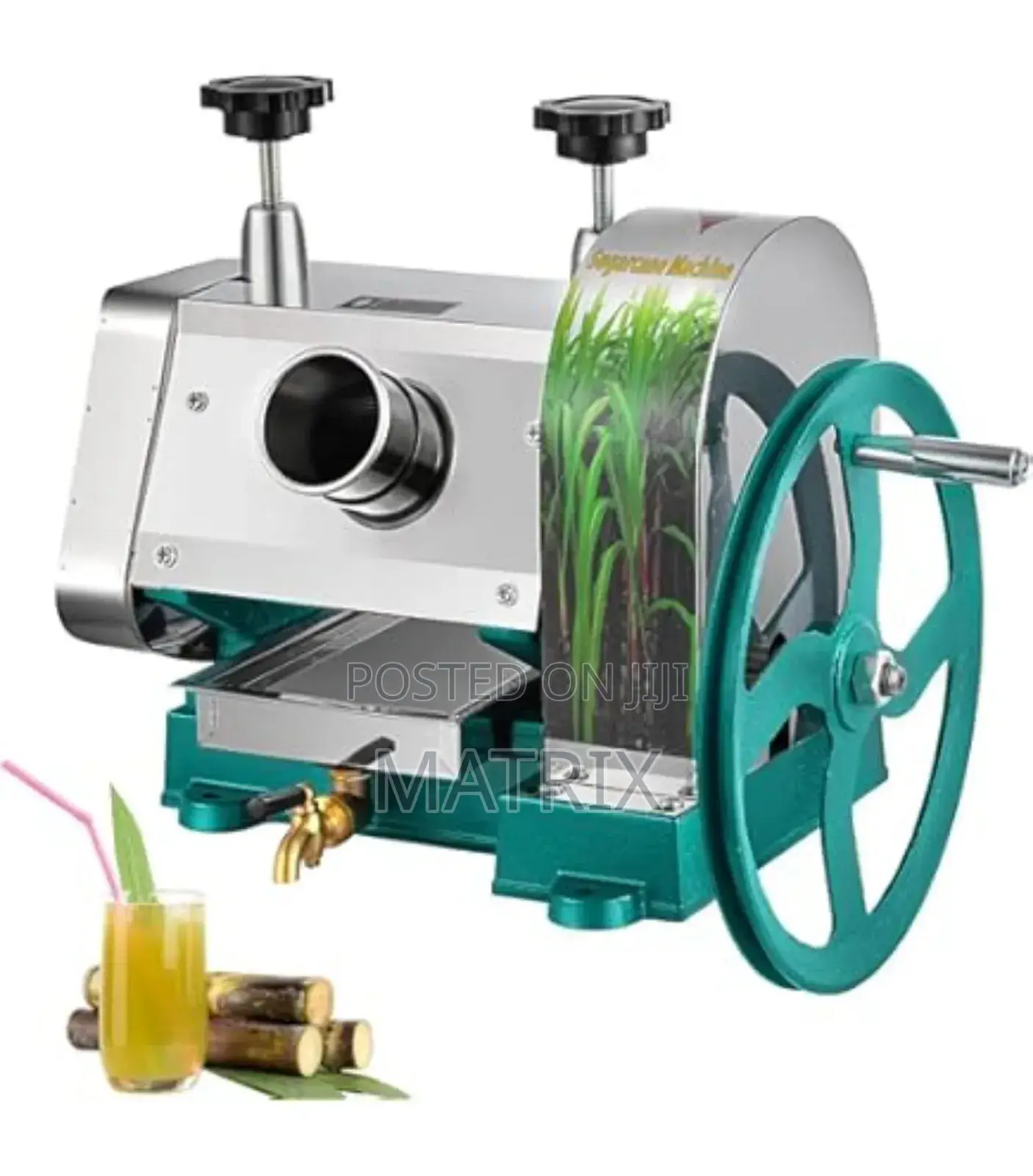 Manual Sugar Cane Machine - Silver