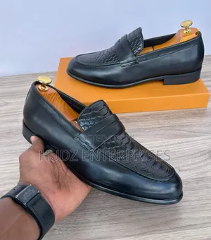 Stylish Moccasin Black Shoes