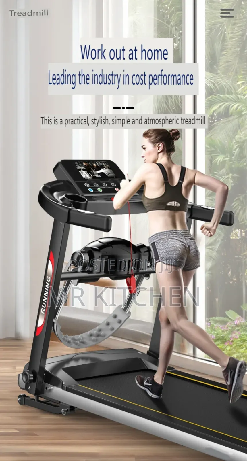 Premium Health Fitness Treadmill