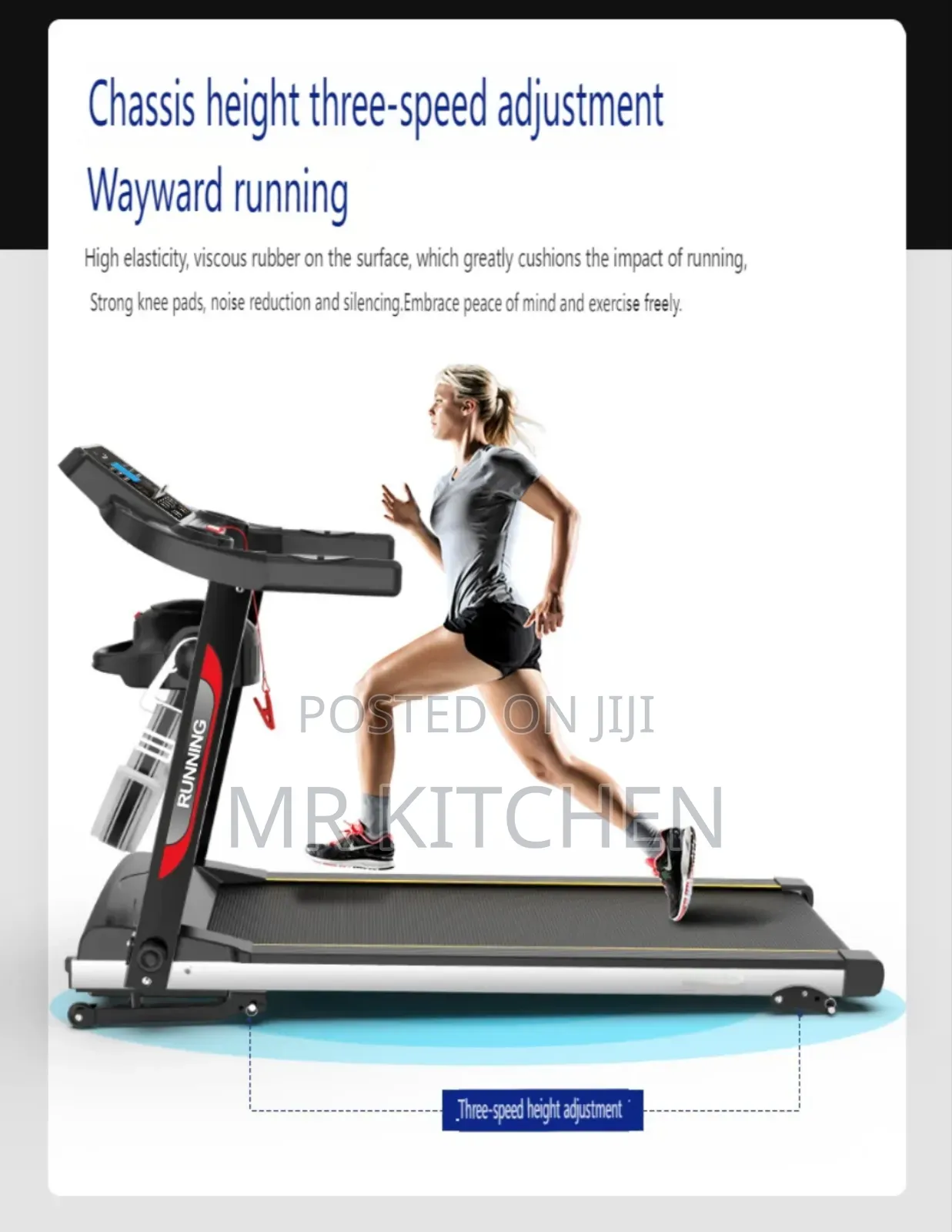 Premium Health Fitness Treadmill