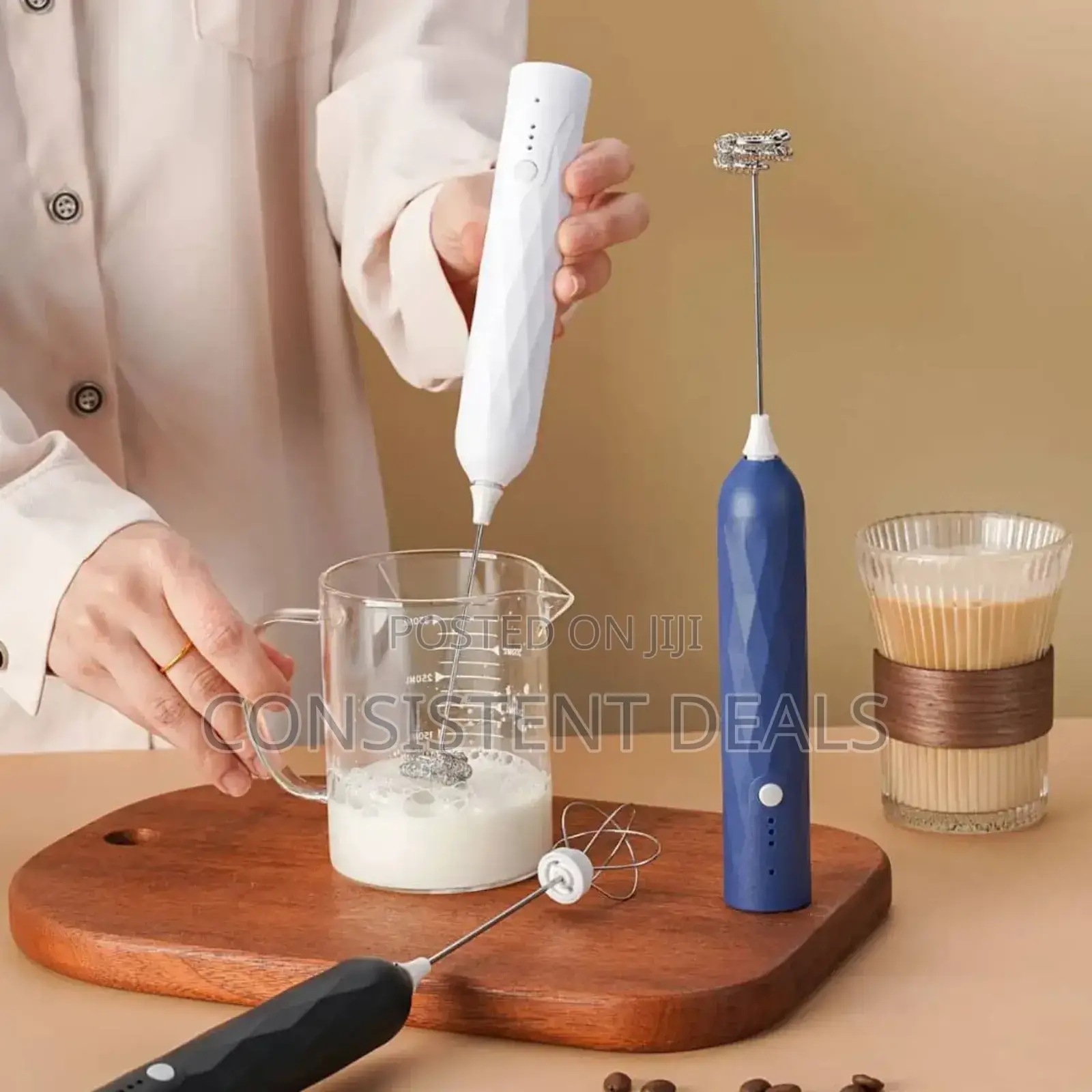 Rechargeable Portable Milk Frother