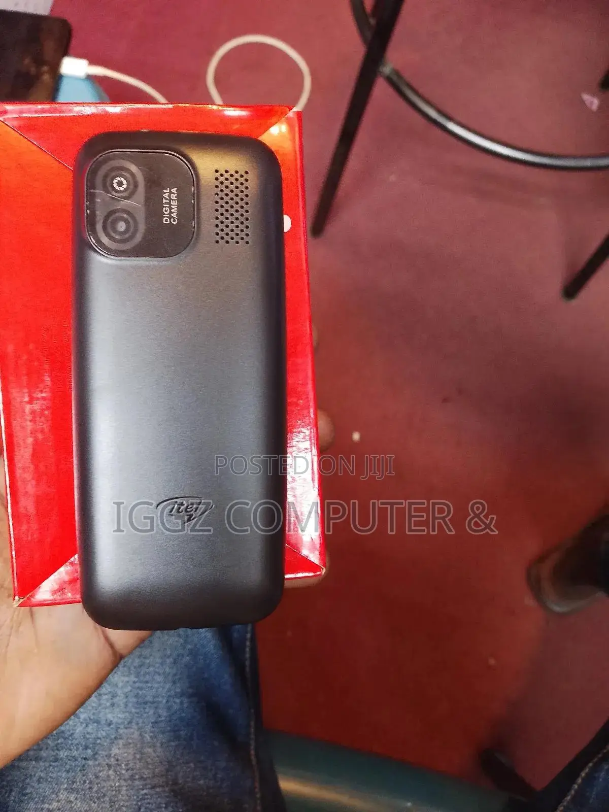 New Itel it2166 Black