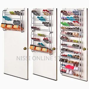 Space Saving Over the Door Shoe Rack