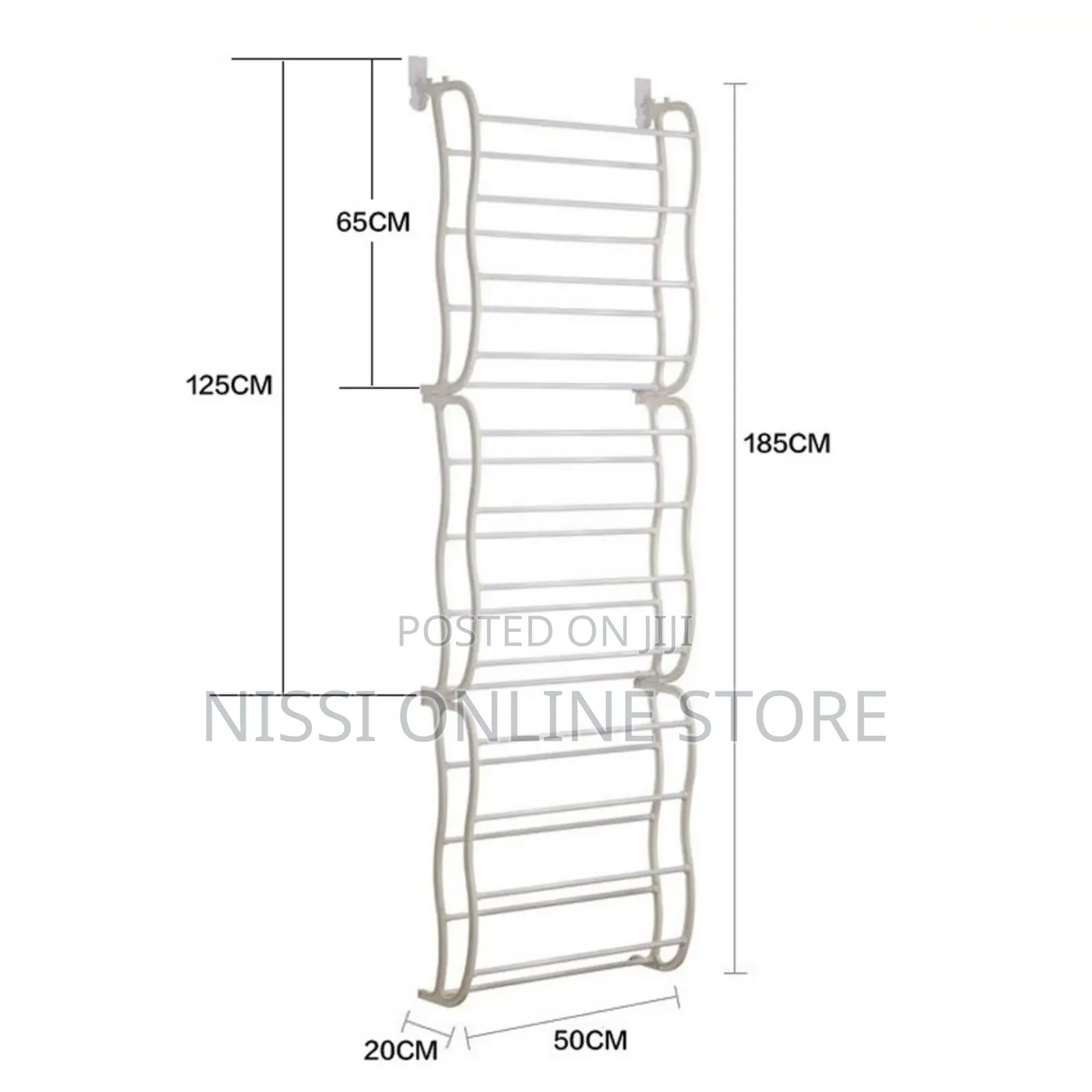 Space Saving Over the Door Shoe Rack