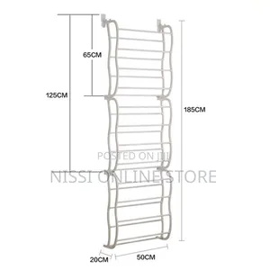 Space Saving Over the Door Shoe Rack
