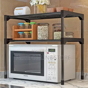 Multifunctional Microwave Oven 2 Tier Stand