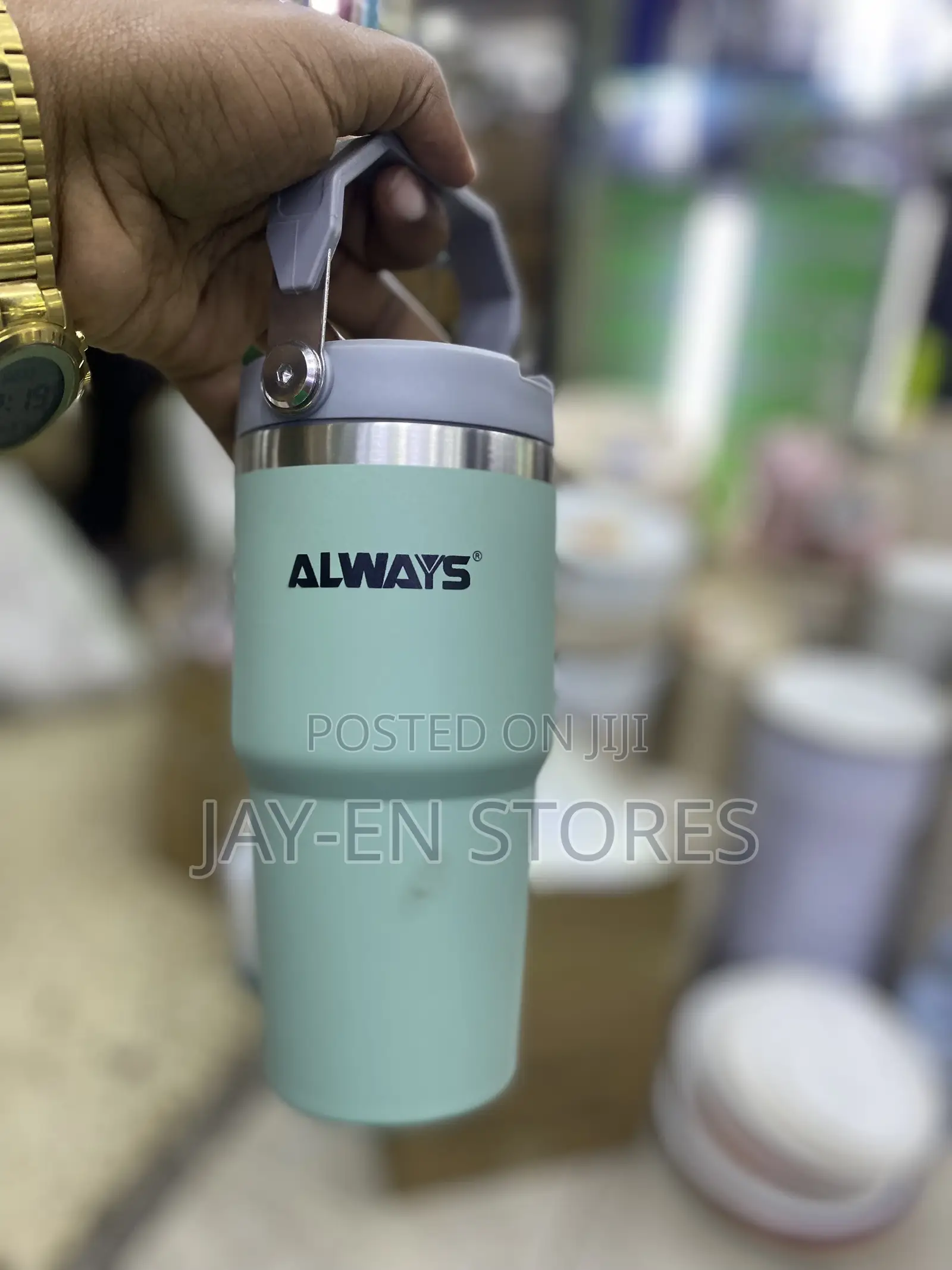 Always 900ml Vacuum Cup With Straw
