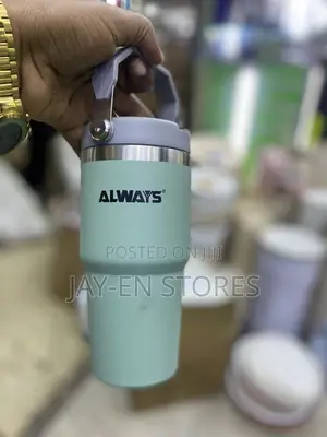 Always 900ml Vacuum Cup With Straw