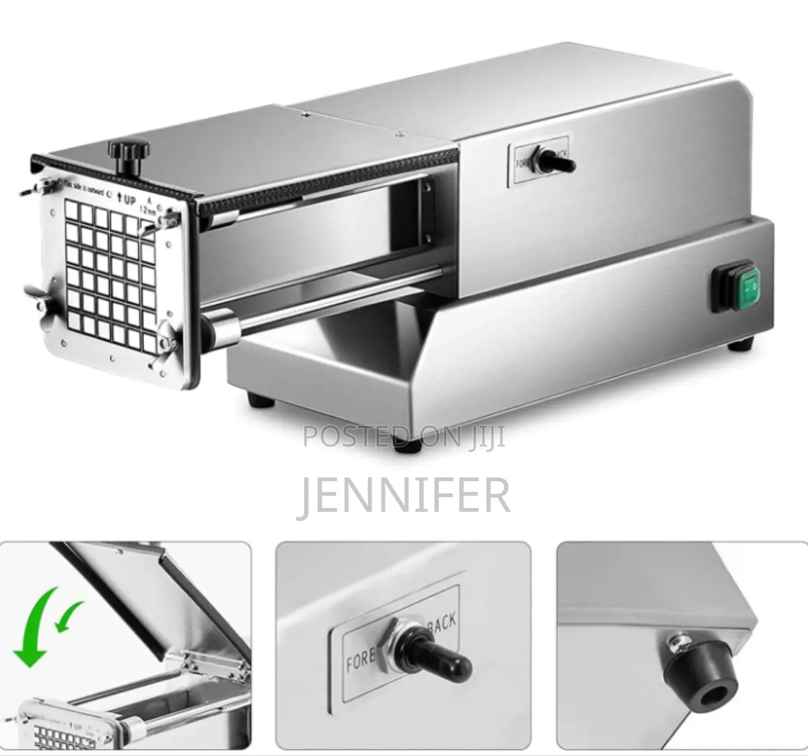 Commercial Electric French Fries Cutter Potato Slicer