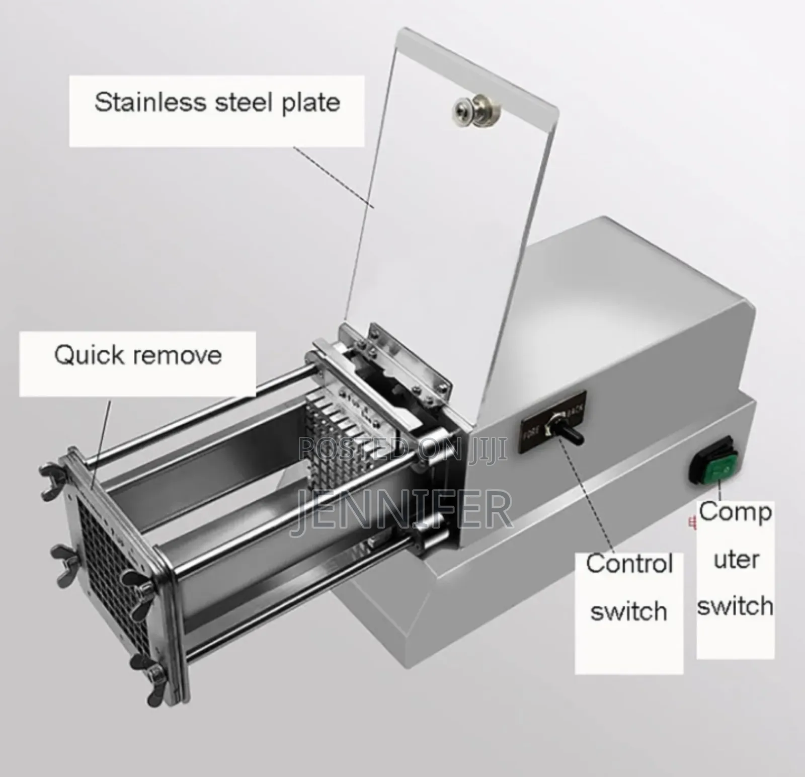 Commercial Electric French Fries Cutter Potato Slicer