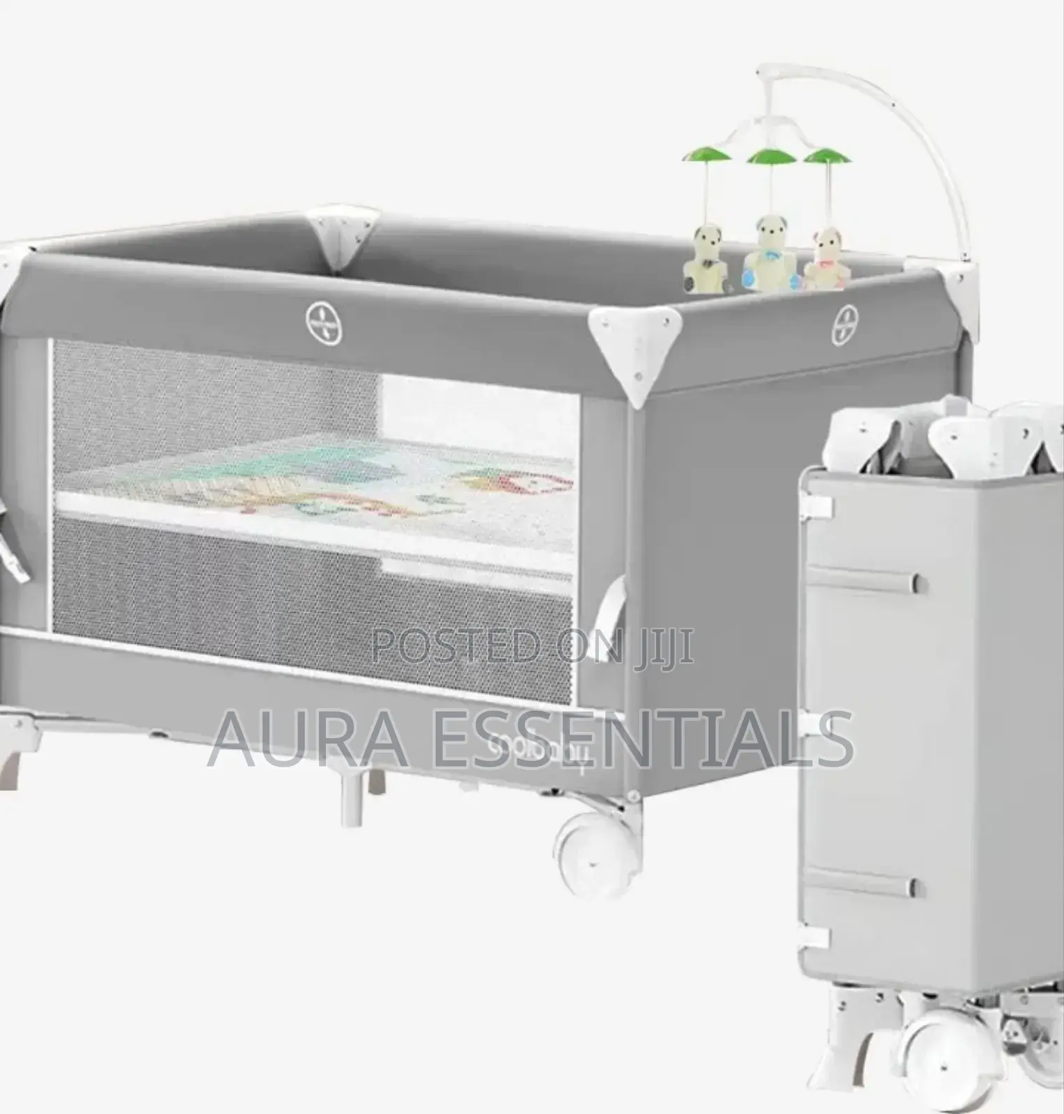 New Upgraded Foldable Baby Cot/Crib