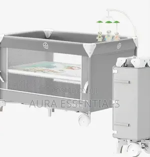 New Upgraded Foldable Baby Cot/Crib