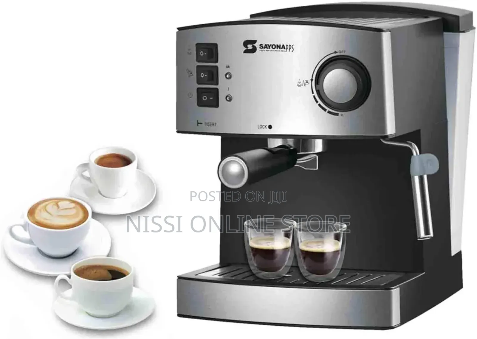 Sayona Espresso Coffee Machine