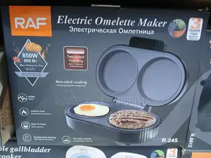 Raf 850w Electric Non Stick Coated Omelette Maker