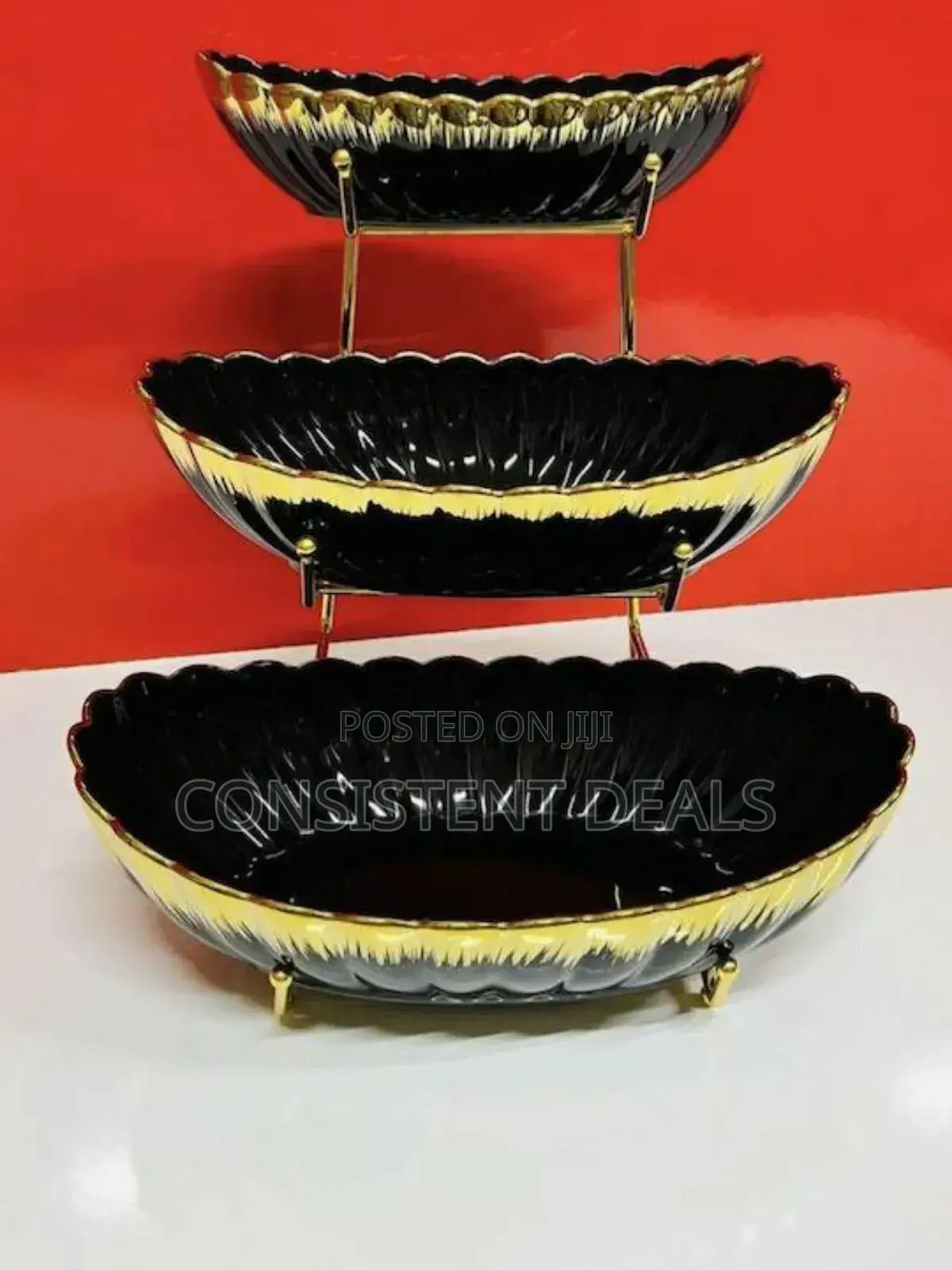 3 Layers Salad Tray