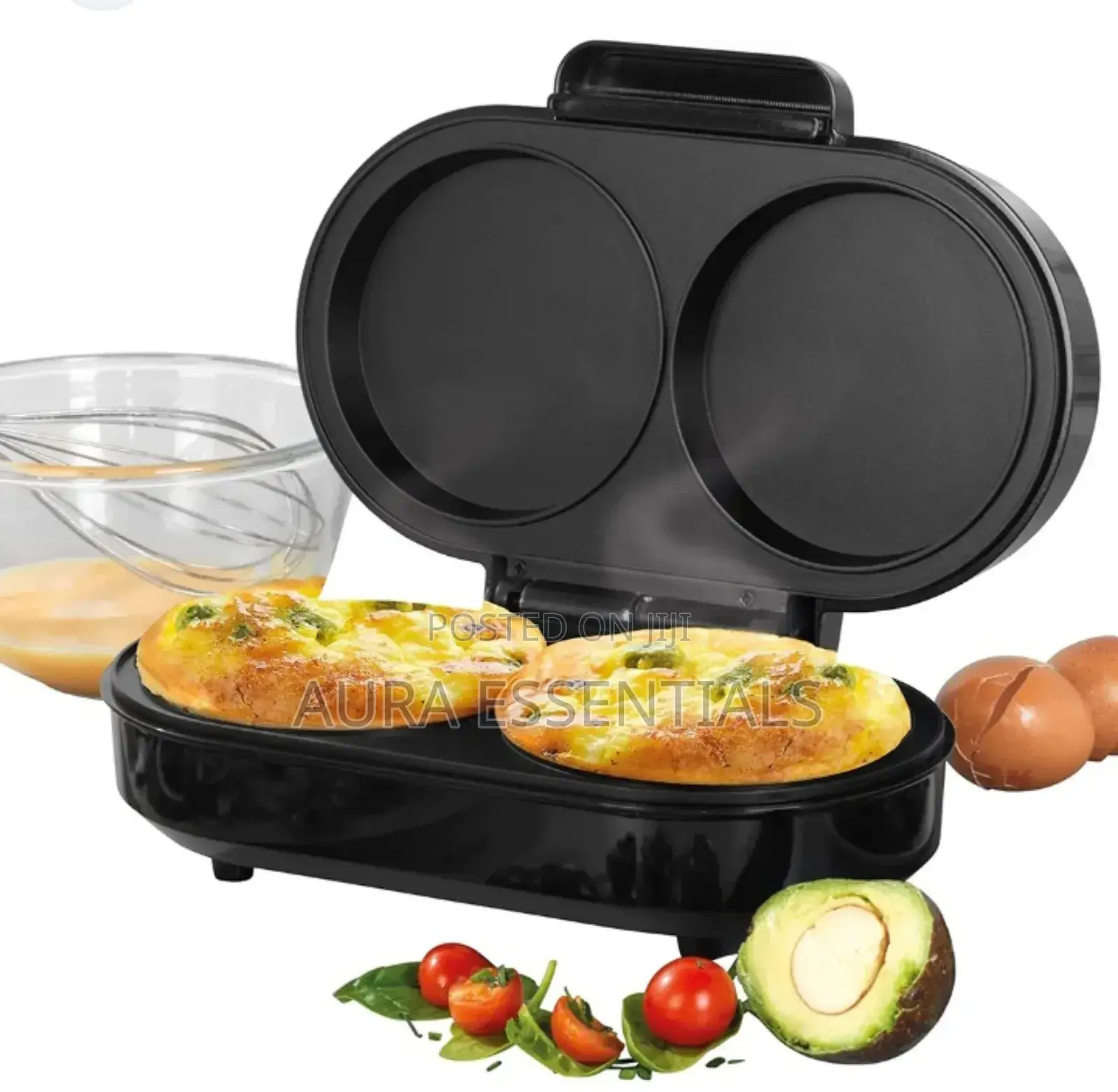 Raf Double Burger and Omelettes Maker