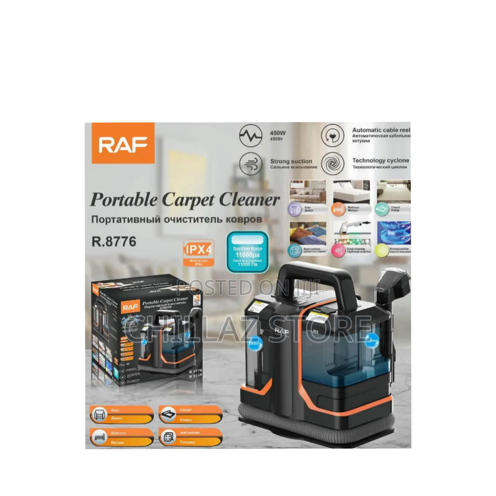 Raf Portable Carpet Cleaner R. 8776.
