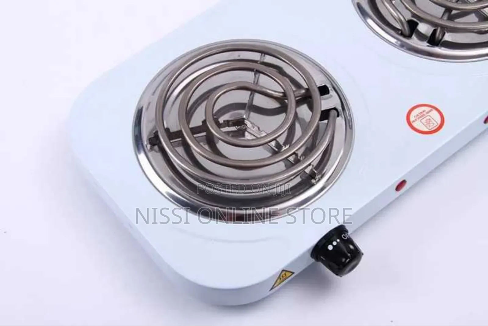 Double Electric Hotplate Coil and Cooker