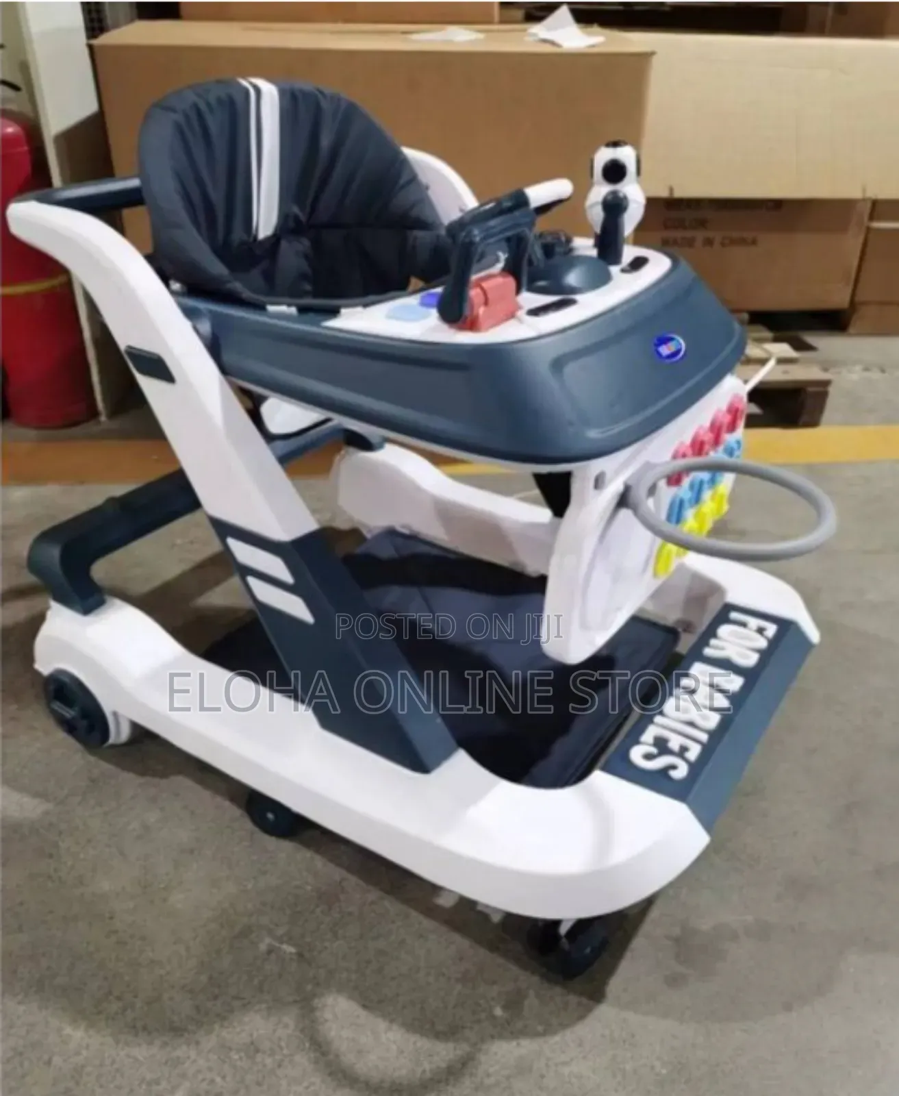 Baby Walker With Pusher and Music