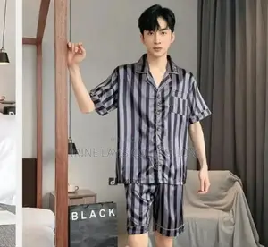 Men's Satin Silk 2pc Night Wears