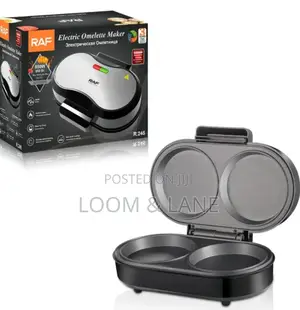 Raf Double Burger and Omelette Maker